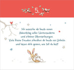 Postkarten-Adventskalender. Weißt du eigentlich, wie lieb ich dich hab? Weihnachtswünsche für dich (Innenansicht)