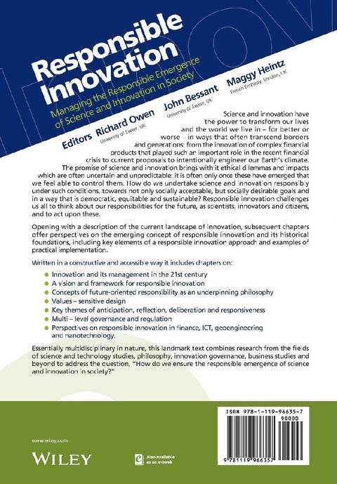 Responsible Innovation