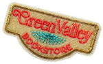 Leseglück-Anstecker 'Green Valley Bookstore' (Innenansicht)