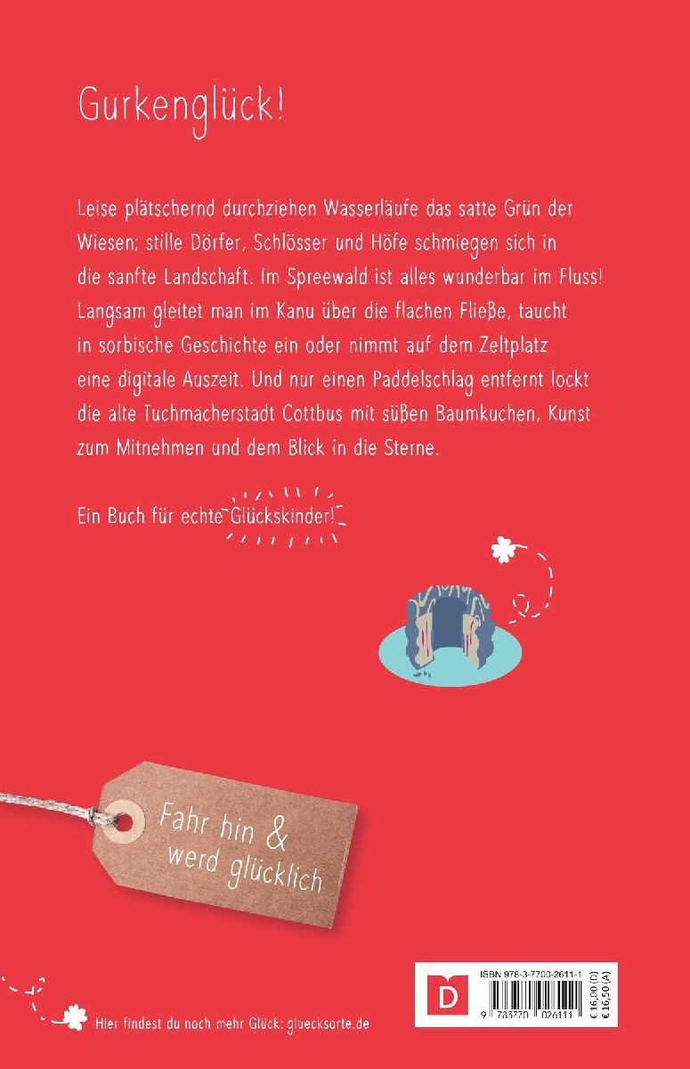 Glücksorte im Spreewald. Mit Cottbus (Rückseite)
