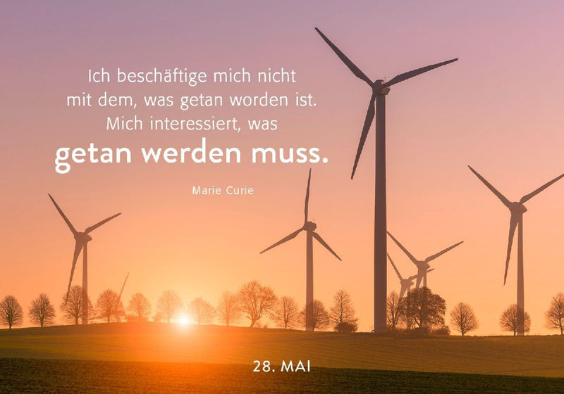 365 mal Zuversicht (Innenansicht)