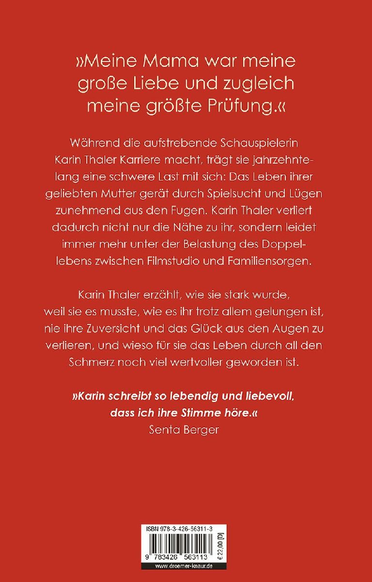 Stark, weil ich stark sein musste (Rückseite)