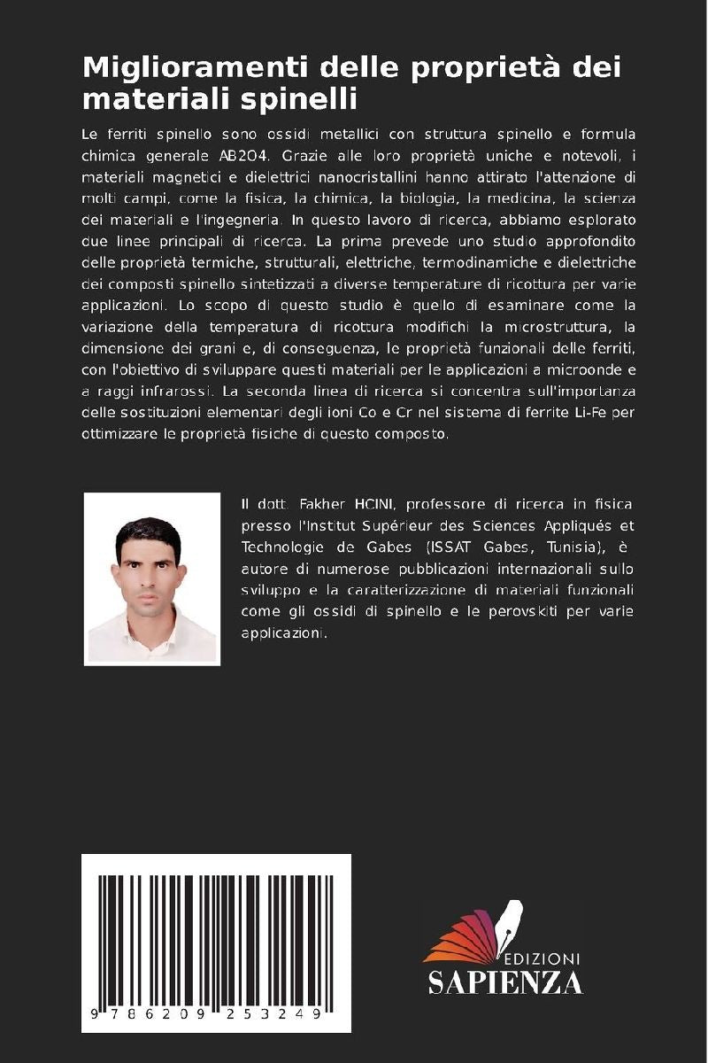 Miglioramenti delle proprietà dei materiali spinelli (Rückseite)