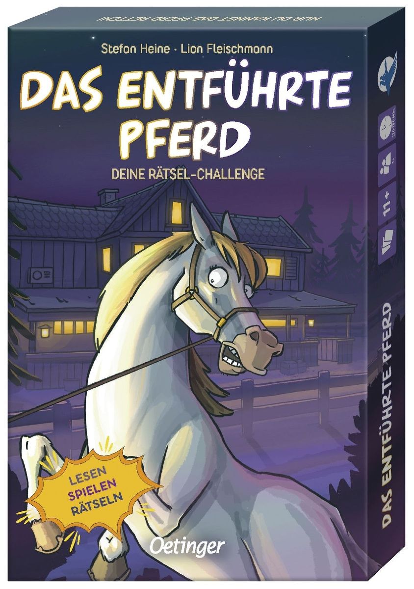 Deine Rätsel-Challenge. Das entführte Pferd