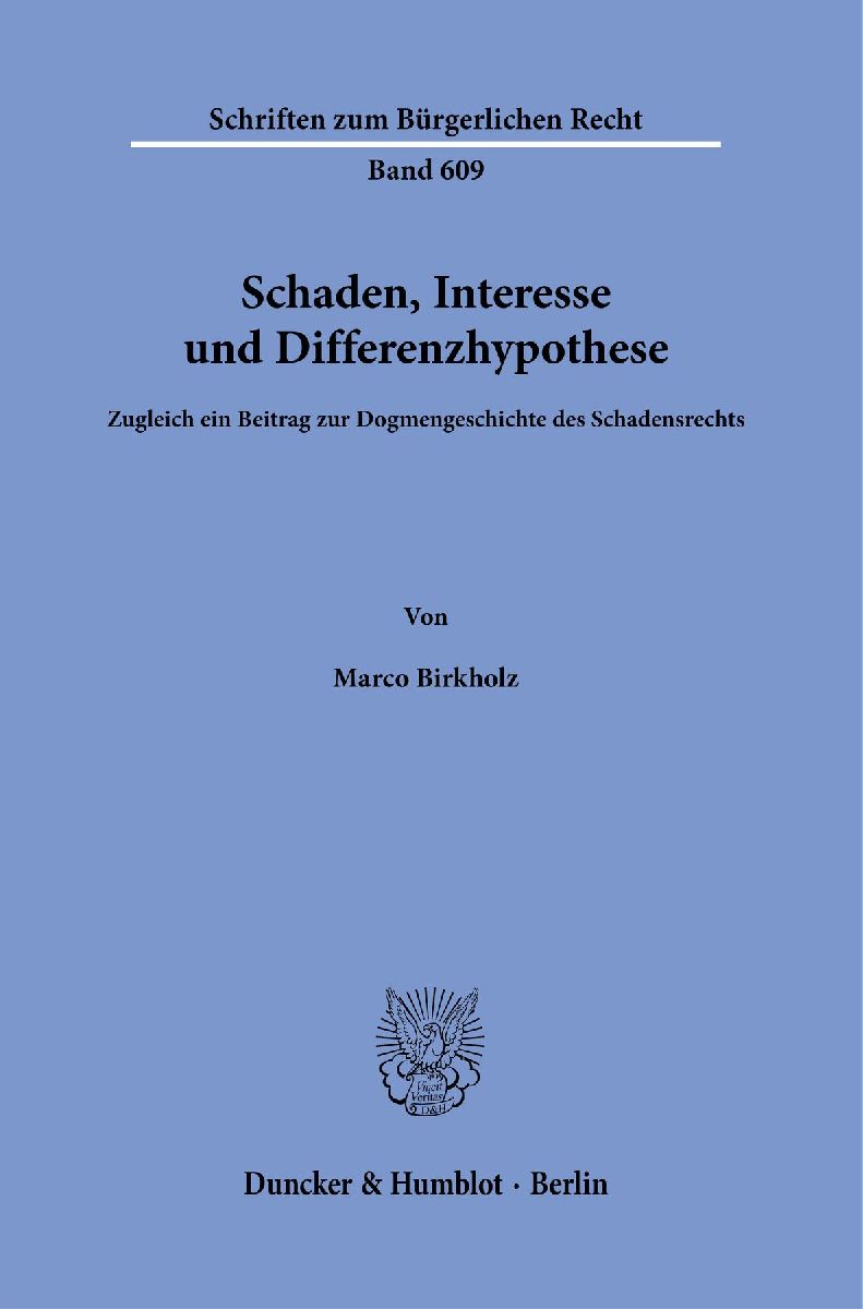 Schaden, Interesse und Differenzhypothese