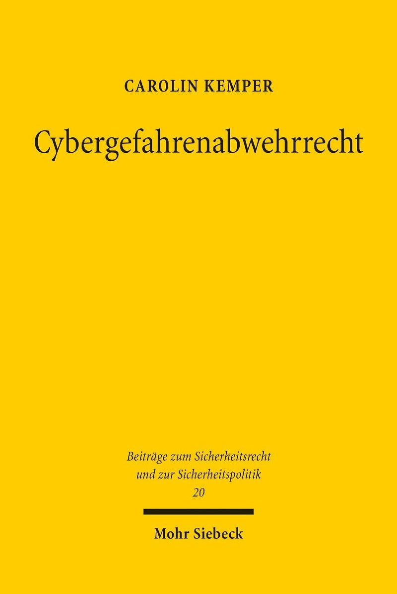 Cybergefahrenabwehrrecht
