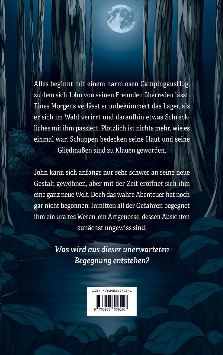 Audun - Der Drache des Waldes (Rückseite)