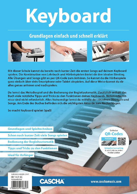 Keyboard - Schnell und einfach lernen (mit QR-Codes)