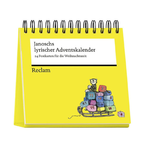 Janoschs lyrischer Adventskalender. 24 Postkarten für die Weihnachtszeit