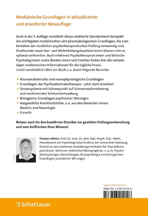 Medizin für Psychologen und Psychotherapeuten