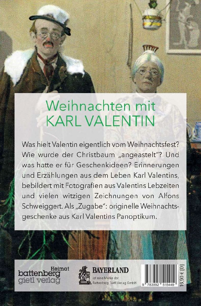 Weihnachten mit Karl Valentin (Rückseite)