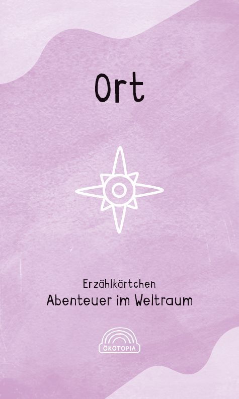 Erzählkärtchen: Abenteuer im Weltraum