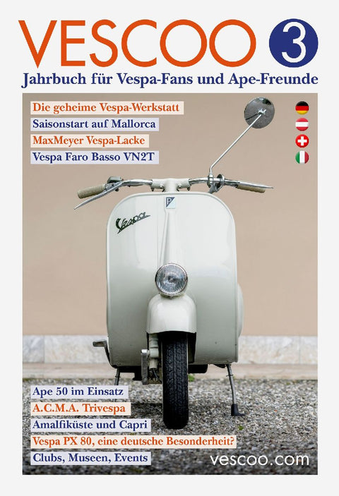 VESCOO Jahrbuch für Vespa-Fans und Ape-Freunde