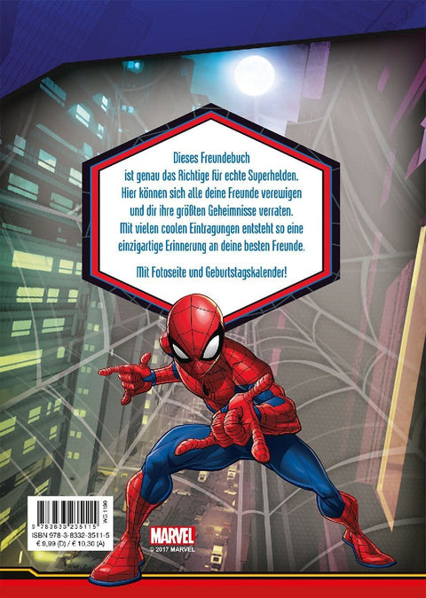 Marvel Spider-Man Freundebuch