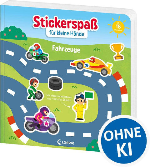 Stickerspaß für kleine Hände - Fahrzeuge