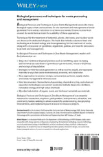Biological Processes and Techniques in Zero Waste Management