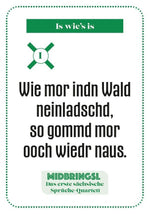 Midbringsl - Das sächsische Sprüche-Quartett
