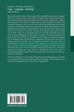 Logic - Language - Ontology