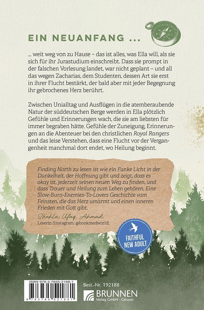 Finding North - Mein Pfad zu Dir (Rückseite)