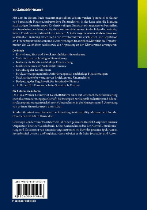 Sustainable Finance