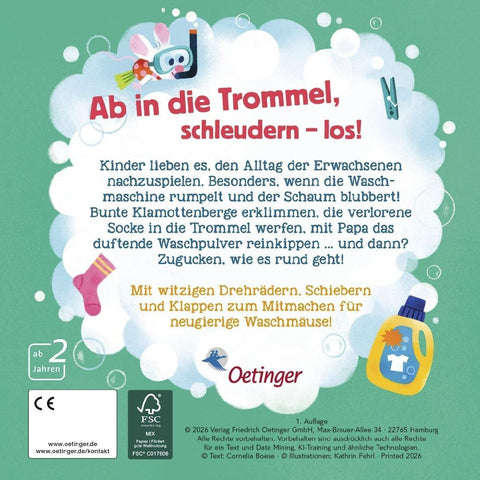 Ich helfe mit! Wäsche waschen