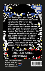 Hall und Schall Dichterlösung