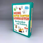Meine ersten bunten Lernkarten - Buchstaben und Zahlen (Innenansicht)