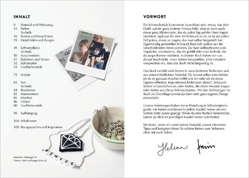 Ketten handmade (Innenansicht)