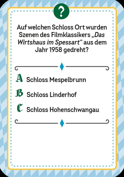 Wer hätte das gedacht?! Das Unnützes-Wissen-Quiz Weiß-Blau