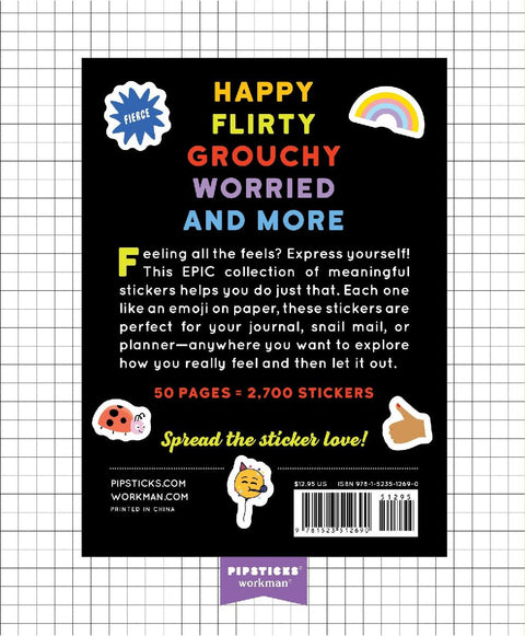 So. Many. Feelings Stickers.