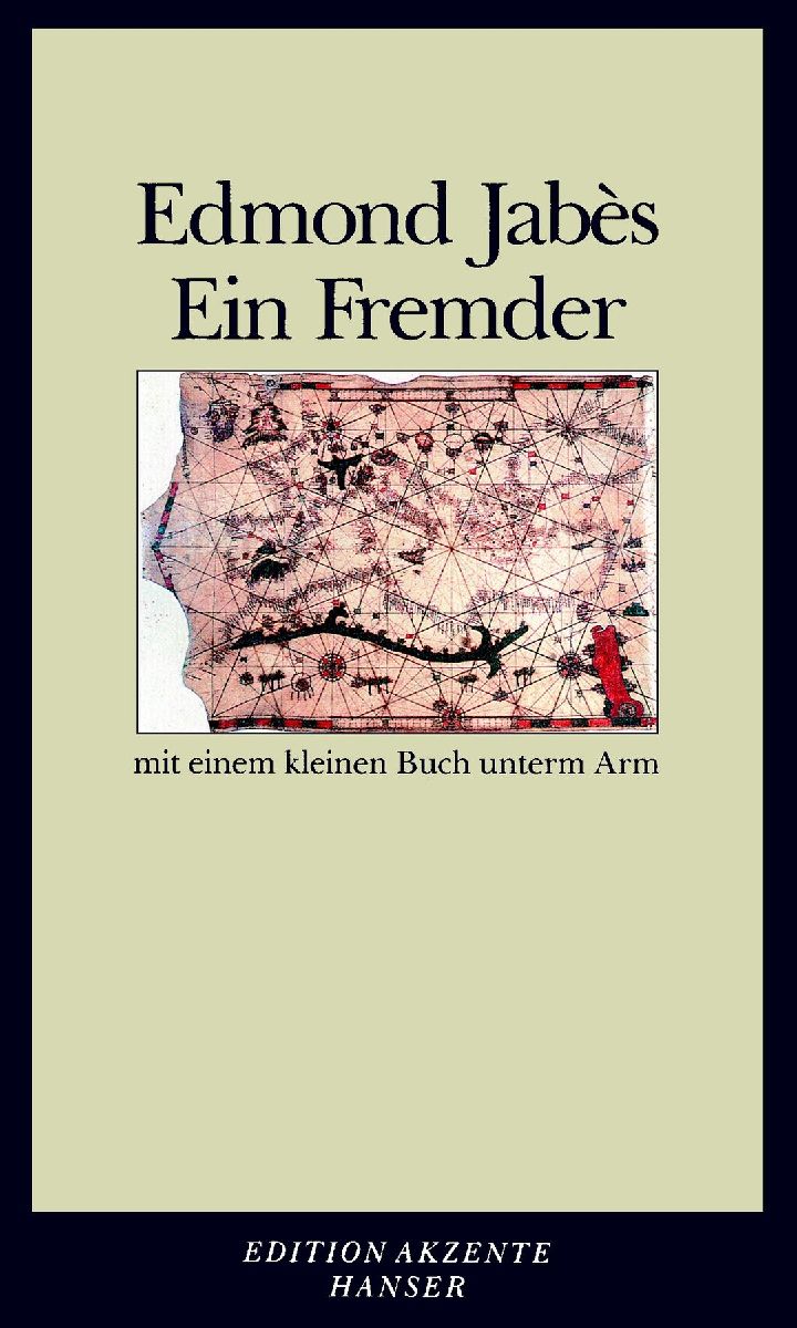 Ein Fremder mit einem kleinen Buch unterm Arm