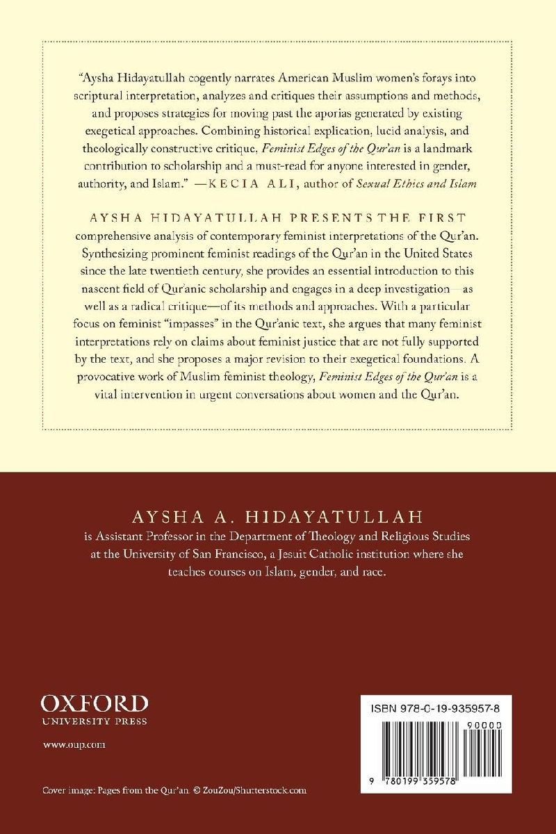 Feminist Edges of the Qur'an (Rückseite)