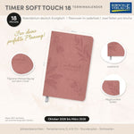Timer Soft Touch 18 Monate rosewood 2027/2028