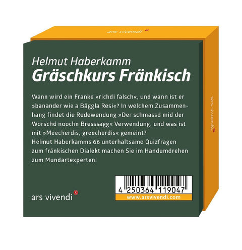 Gräschkurs Fränkisch - Das Quiz