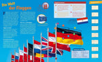 BOOKii® WAS IST WAS Stickeratlas Flaggen der Welt.