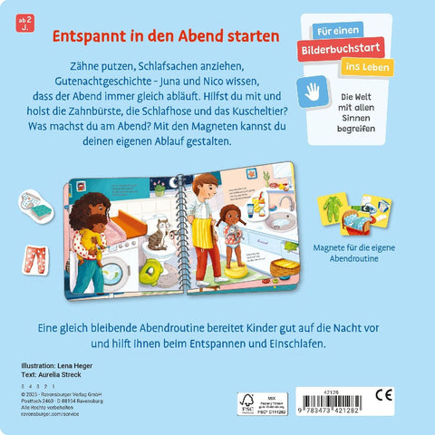 Mein großes Magnetbuch - Das machen wir am Abend