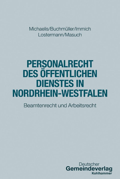 Personalrecht des Öffentlichen Dienstes in Nordrhein-Westfalen