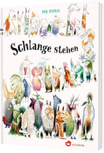 Schlange stehen
