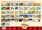 Vorhang "Mein Kamishibai" aus rotem Satin, geschmeidig und hochglänzend: Sorgt für authentische Theateratmosphäre oder Kinoflair (Innenansicht)