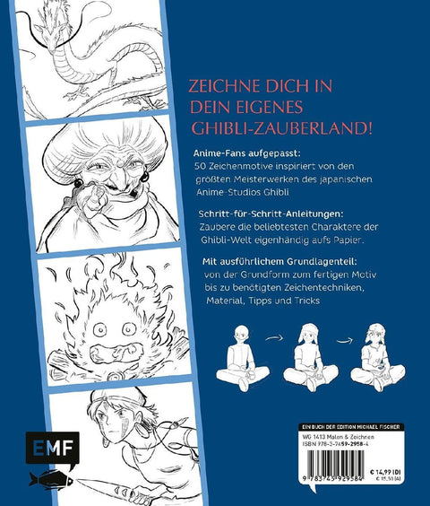 Das inoffizielle Ghibli-Zeichenbuch - Zauberhafte Motive für Fans des legendären Anime-Studios