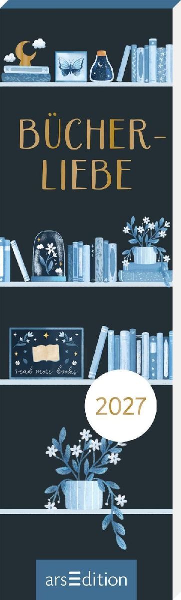 Lesezeichenkalender Bücherliebe 2027