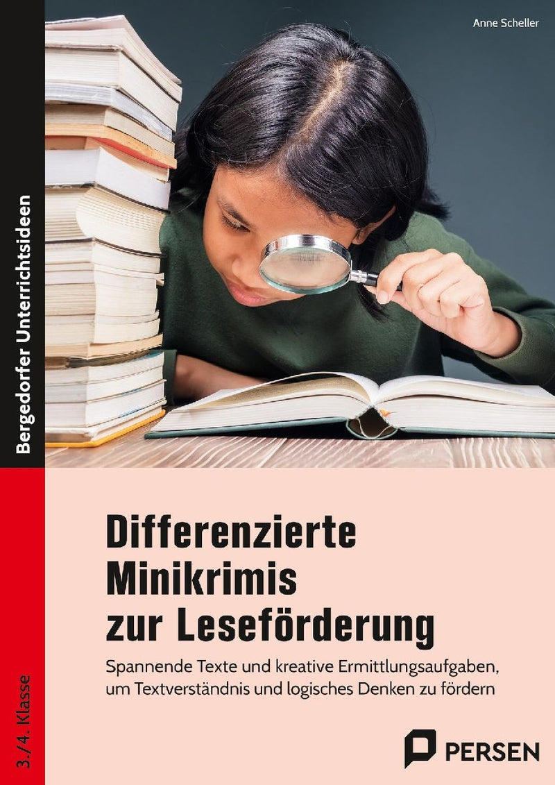 Differenzierte Minikrimis zur Leseförderung (3. und 4. Klasse)