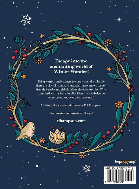 Winter Wonder Coloring Book