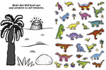555 Sticker Dinosaurier (Innenansicht)