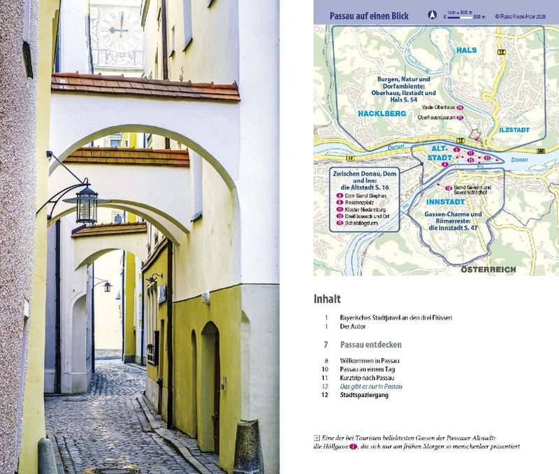 Reise Know-How CityTrip Passau mit Ausflug nach Schärding und Vilshofen (Innenansicht)