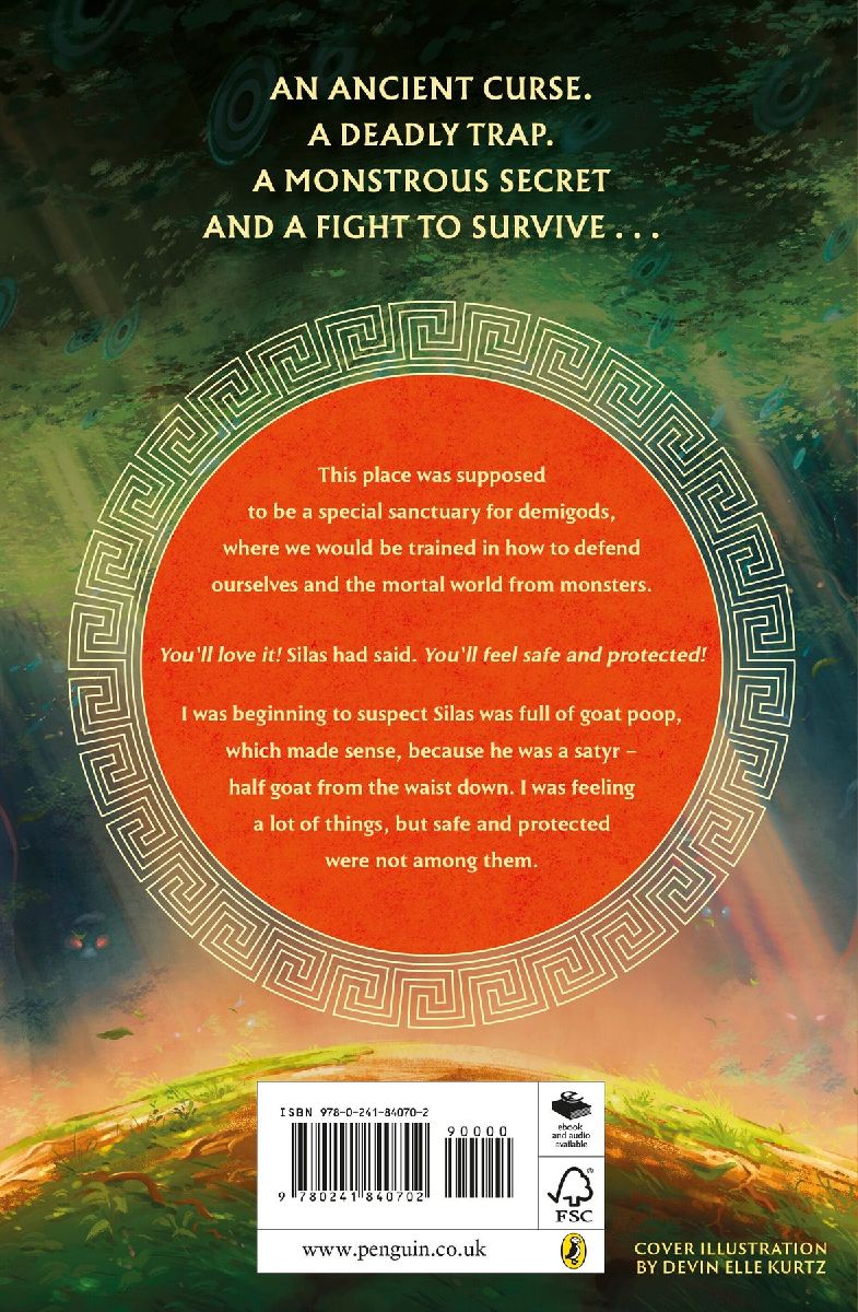 From the World of Percy Jackson: The Wild Zone (Rückseite)