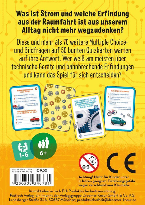Das Quiz für kleine Forscher - Technik