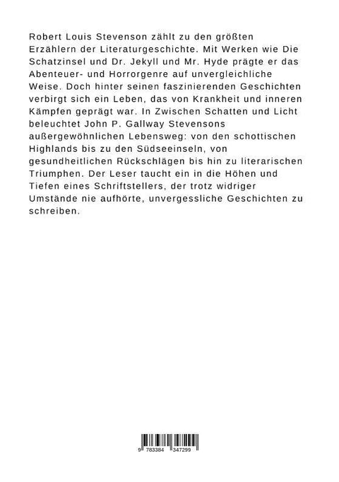 Robert Louis Stevenson:  Zwischen Schatten und Licht