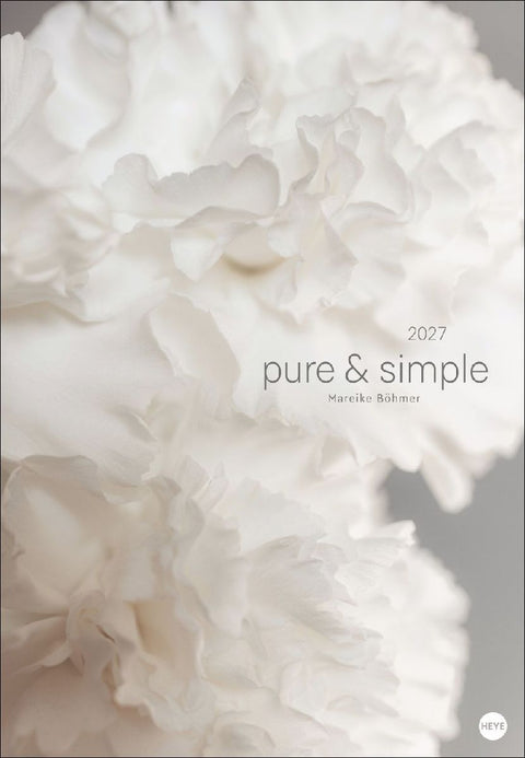 Mareike Böhmer: pure & simple Kalender 2027