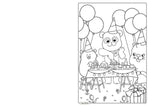 Die Kawaii-Ausmal-Party - 30 herzig-süße Motive ausmalen (Innenansicht)